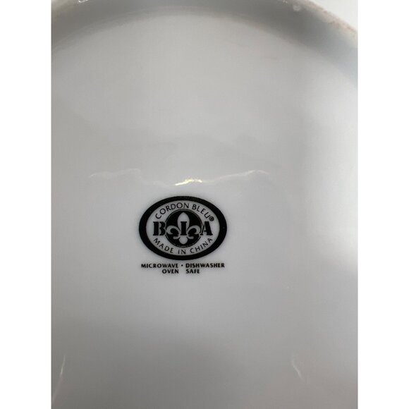 Gordon Bleu Happy Holidays Reindeer Plates Set Of 2 - Picture 4 of 5